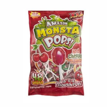 Picture of AMAZON LOLLIPOPS - CHERRY 48's