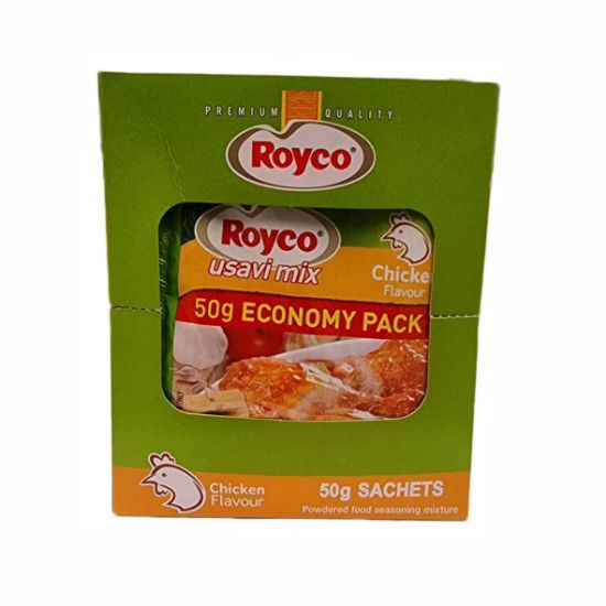 Picture of ROYCO USAVI MIX CHICKEN FLAVOUR ECONOMY PACK 10x50G  