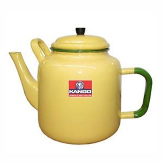 Picture of KANGO ENAMEL CREAM TEAPOT 3.5L