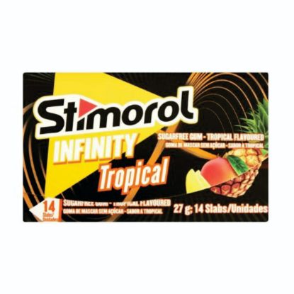 Picture of STIMOROL INFINITY TROPICAL GUM 14 pcs 