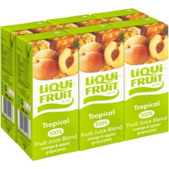 Picture of LIQUIFRUIT 100% TROPICAL JUICE 6x200ml