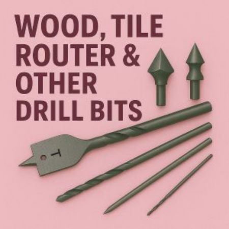Picture for category Wood, Tile, Glass, Router & Other Drill Bits
