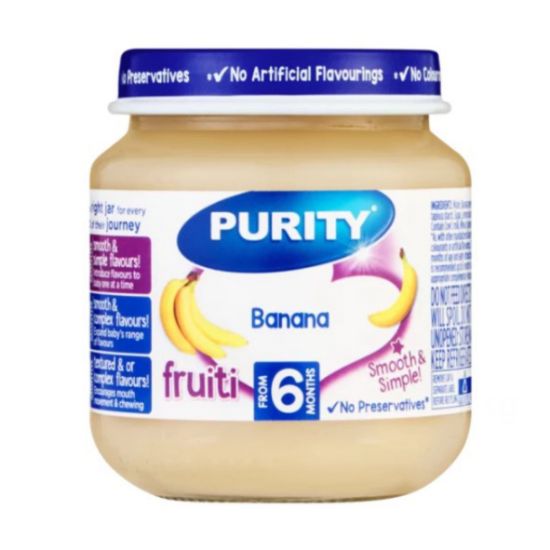Picture of PURITY FIRST FOOD BANANA JAR 125ML