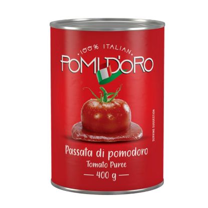 Picture of POMI D'ORO TOMATO PUREE 400g