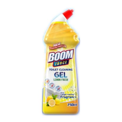 Picture of BOOM FORCE LEMON FRESH TOILET CLEANER GEL 750ml  