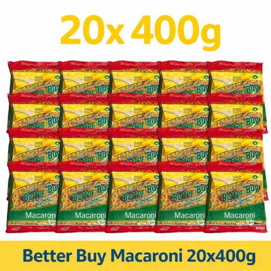 Picture of BETTER BUY MACARONI 20x400G