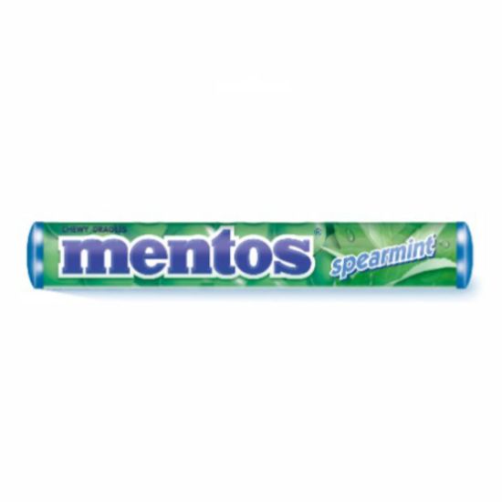Picture of MENTOS SPEARMINT FLAVOURED ROLLS 37.5g 