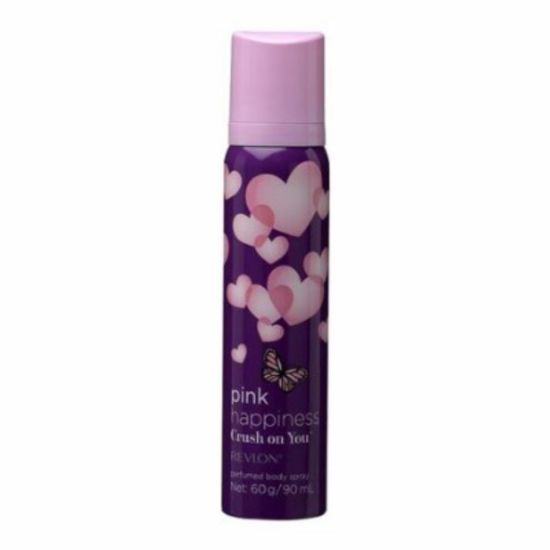 Picture of REVLON PINK HAPPINESS CRUSH ON YOU PERFUMED BODY SPRAY 90ml  
