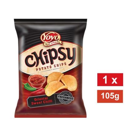 Picture of YOYO CHIPSY ORIENTA SWEET CHILLI FLAVOURED POTATO CHIPS 105g
