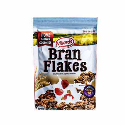 Picture of WILLARDS BRAN FLAKES POUCH 6x500G 