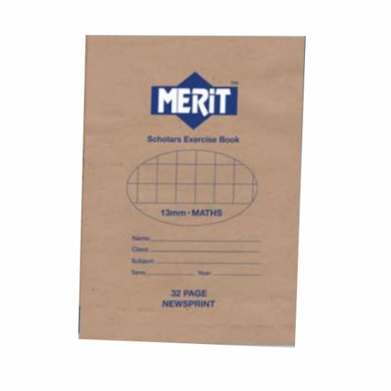 Picture of EXERCISE BOOK A4 MATHS 32 PGS 13MM GRADE 2