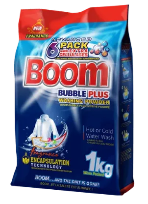 Picture of BOOM HAND WASHING POWDER POUCH ORIGINAL 1KG