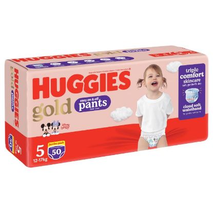 Picture of HUGGIES GOLD PANTS JUMBO PACK SIZE 5, 1x50