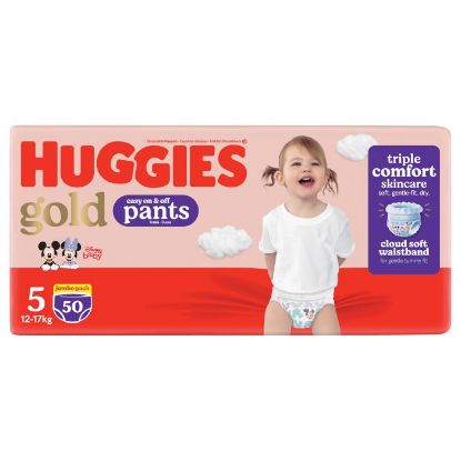 Picture of HUGGIES GOLD PANTS JUMBO PACK SIZE 5, 1x50