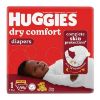 Picture of HUGGIES DRY COMFORT NAPPIES - SIZE 1, 1x96