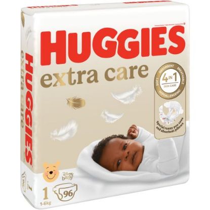 Picture of HUGGIES GOLD NAPPIES JUMBO SIZE 1, 96s