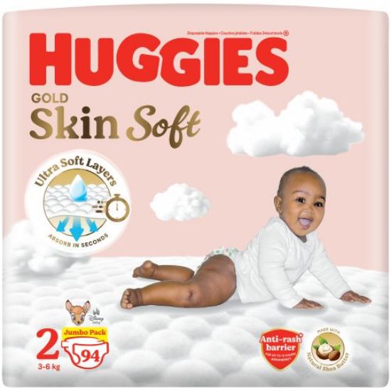 Picture of HUGGIES GOLD NAPPIES JUMBO SIZE 2, 94s