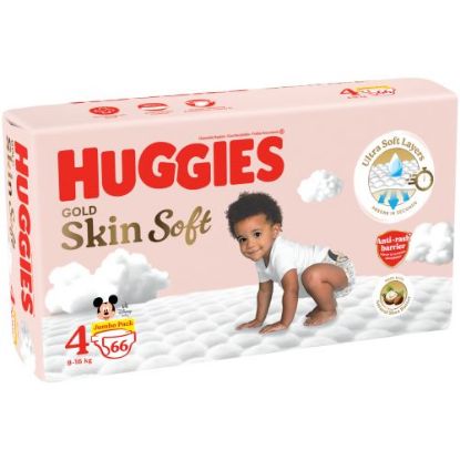 Picture of HUGGIES GOLD NAPPIES JUMBO SIZE 4, 66s