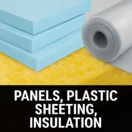 Picture for category Panels, Plastic Sheeting, Insulation