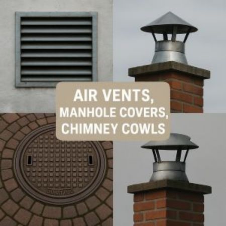 Picture for category Air Vents, Manhole Covers, Chimney Cowls