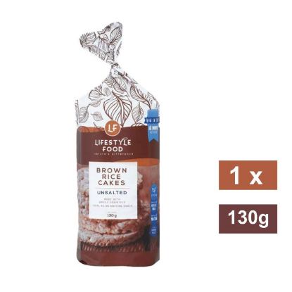 Picture of LIFESTYLE FOOD UNSALTED BROWN RICE CAKES 130g