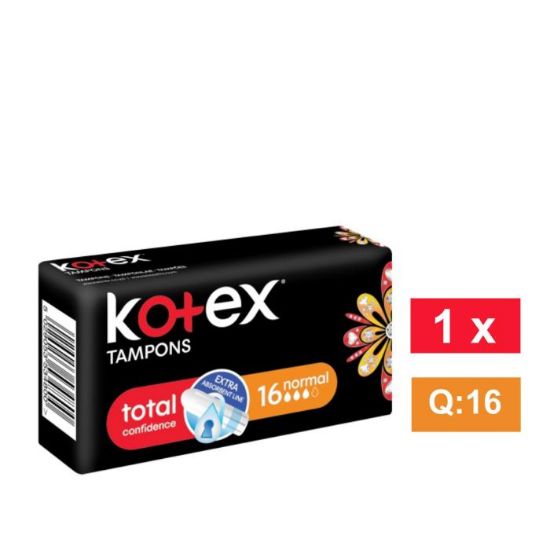 Picture of KOTEX TAMPONS NORMAL TAMPONS 16's 