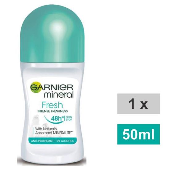 Picture of GARNIER MINERAL LADIES ROLL ON DEODORANT - INTENSE FRESH 50ml