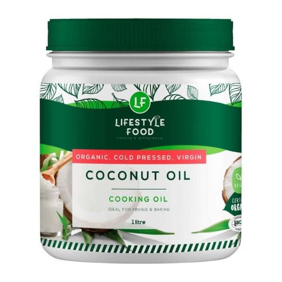 Picture of LIFESTYLE FOODS ORGANIC COLD PRESSED COCONUT OIL 1L