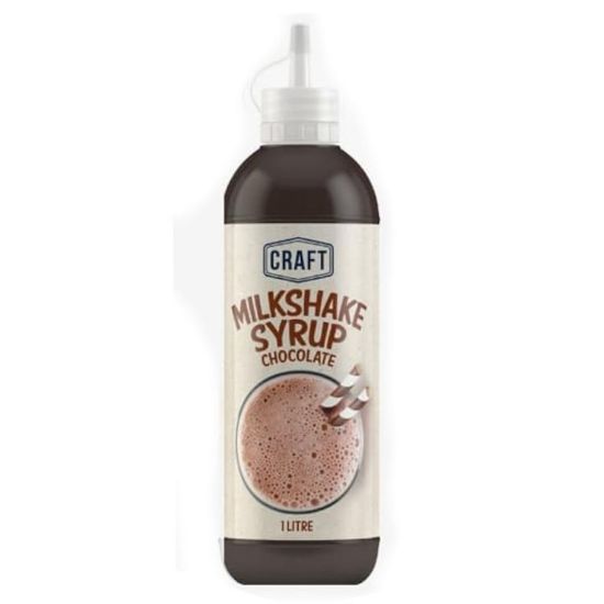 Picture of CRAFT CHOCOLATE FLAVOURED MILKSHAKE SYRUP 1L