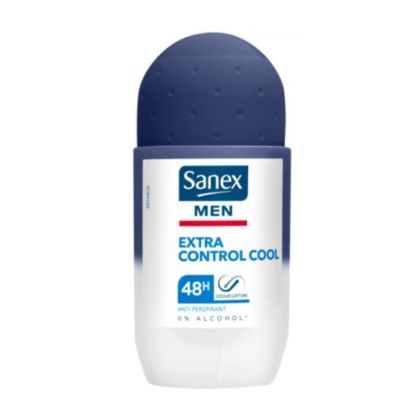 Picture of SANEX MEN DERMO EXTRA CONTROL COOL ANTI PERSPIRANT ROLL ON 50ml 