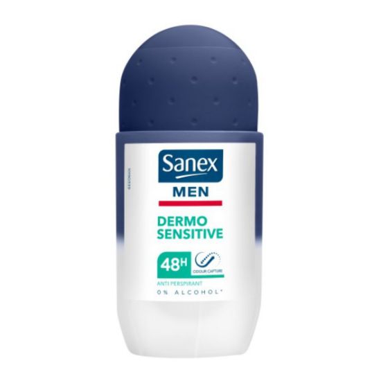 Picture of SANEX MEN DERMO SENSITIVE ANTI PERSPIRANT ROLL ON 50ml 