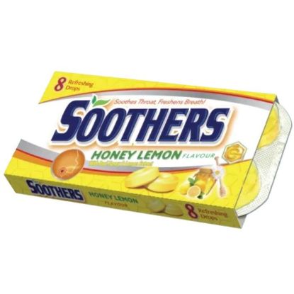 Picture of SOOTHERS HONEY LEMON LOZENGES 8's