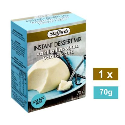 Picture of STAFFORDS VANILLA FLAVOURED PANNA COTTA INSTANT DESSERT MIX 70g