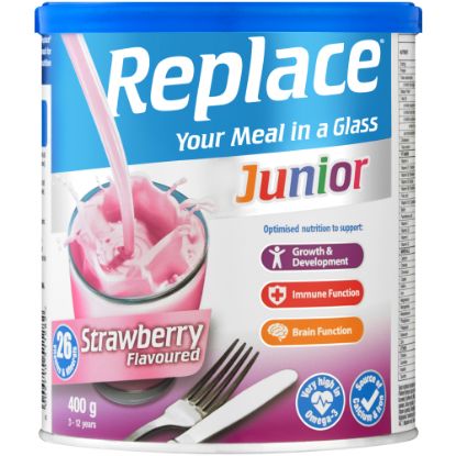 Picture of  REPLACE JUNIOR - STRAWBERRY 400g 