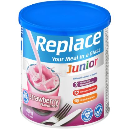 Picture of  REPLACE JUNIOR - STRAWBERRY 400g 