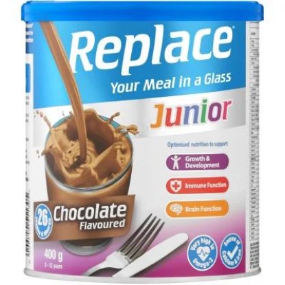 Picture of  REPLACE JUNIOR - CHOCOLATE 400g 