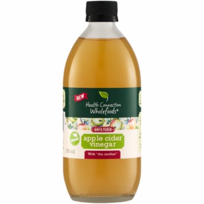 Picture of HEALTH CONNECTION APPLE CIDER UNFILTERED 500ml