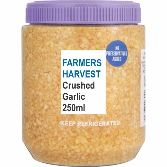 Picture of FARMERS HARVEST CRUSHED GARLIC 250ml