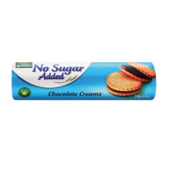Picture of GULLON SUGAR FREE CHOCOLATE CREAM SANDWICH COOKIES 250g