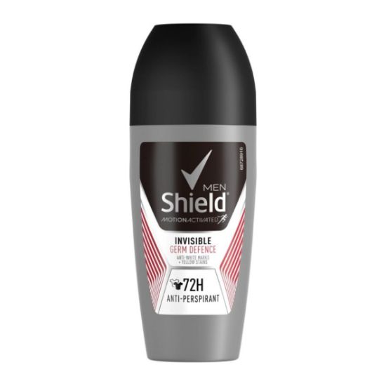 Picture of SHIELD MEN INVISIBLE GERM DEFENCE ANTI-PERSPIRANT ROLL ON 50ml 