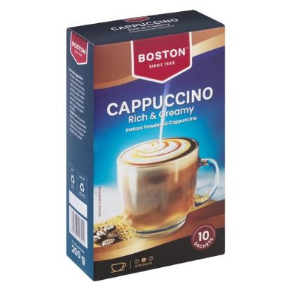 Picture of BOSTON CAPPUCCINO STICKS - RICH & CREAMY 10x20g