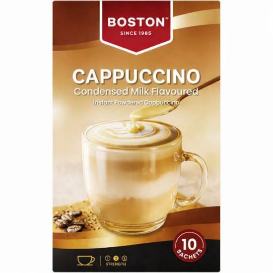 Picture of BOSTON CAPPUCCINO STICKS - CONDENSED MILK FLAVOUR 10x18g
