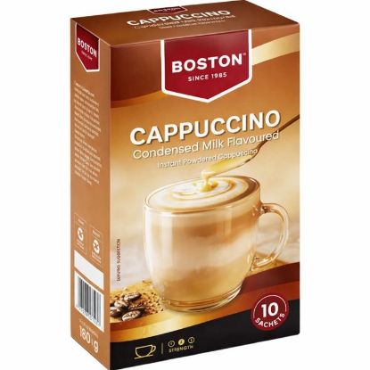 Picture of BOSTON CAPPUCCINO STICKS - CONDENSED MILK FLAVOUR 10x18g