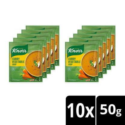 Picture of KNORR CURRY VEGETABLE SOUP 10x50g