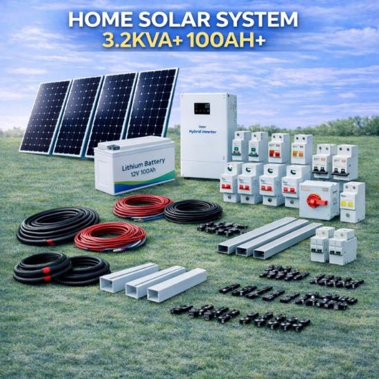 Picture of HOME SOLAR SYSTEM 3.2KVA+ 100AH