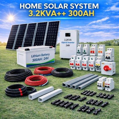 Picture of HOME SOLAR SYSTEM 3.2KVA++ 300AH 