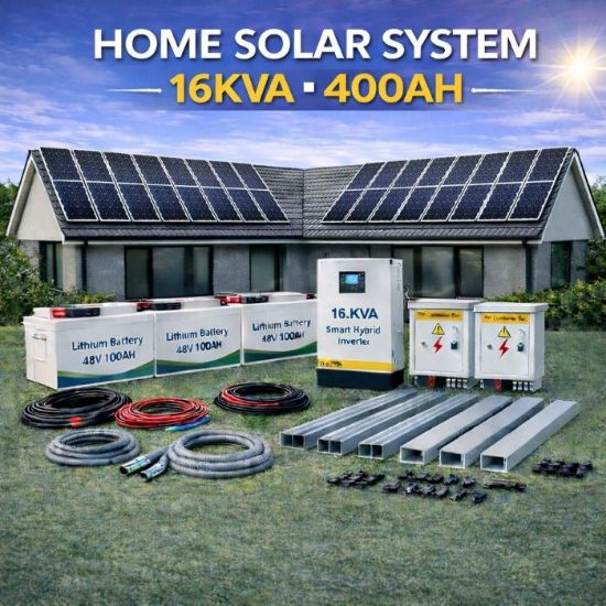 Picture of HOME SOLAR SYSTEM 16KVA 400AH