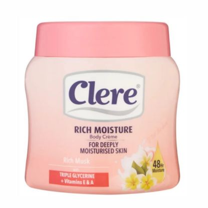 Picture of CLERE RICH MUSK BODY CREAM 500ML