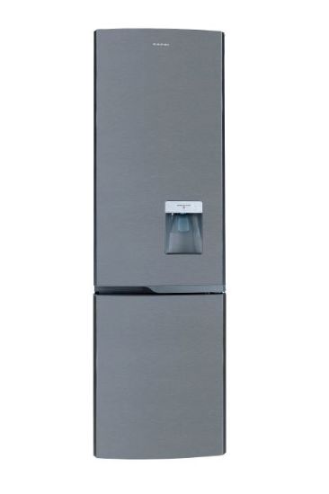Picture of CAPRI TOP FRIDGE / BOTTOM FREEZER WITH WATER DISPENSER METALLIC 390L