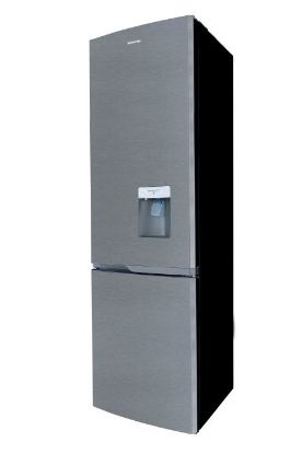 Picture of CAPRI TOP FRIDGE / BOTTOM FREEZER WITH WATER DISPENSER METALLIC 390L